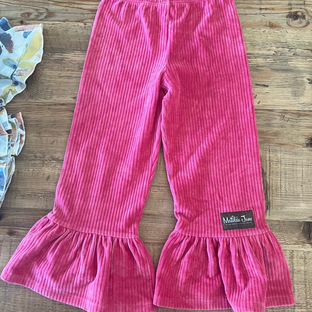 Matilda Jane ruffle pants size 6